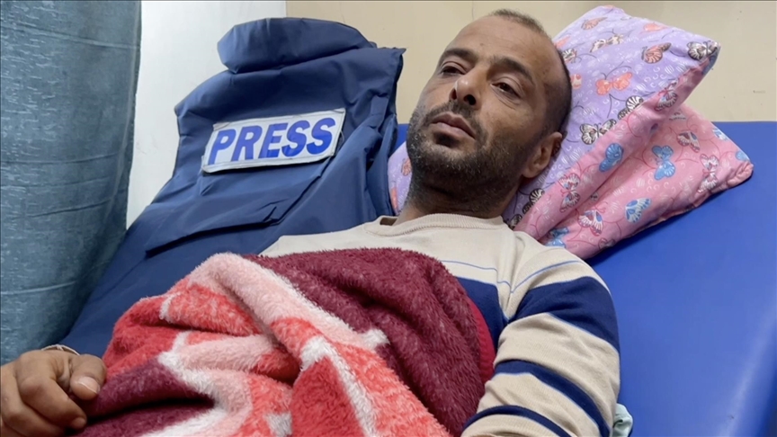 الصحفيان  العطار وقديح رغم الاصابة: سنواصل كشف جرائم الاحتلال ولن نترك القلم والكاميرا