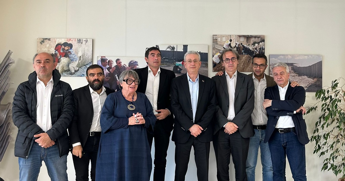 البرغوثي يطالب وفدا إيطاليا بفرض عقوبات على اسرائيل لوقف حرب الإبادة