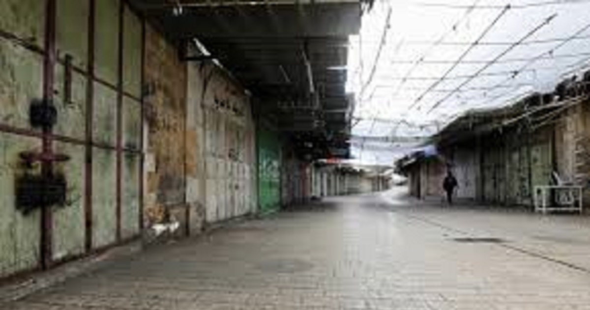 إضراب شامل في دورا  الخليل