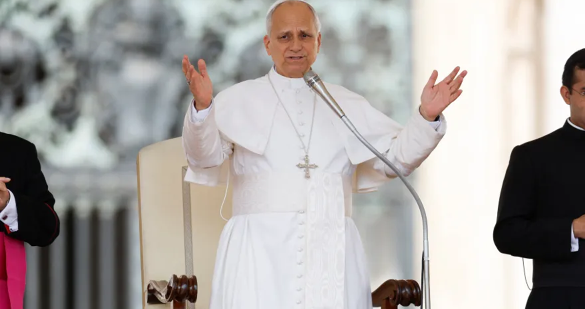 البابا ليو يندد بمعاناة الفلسطينيين “غير المقبولة” في غزة