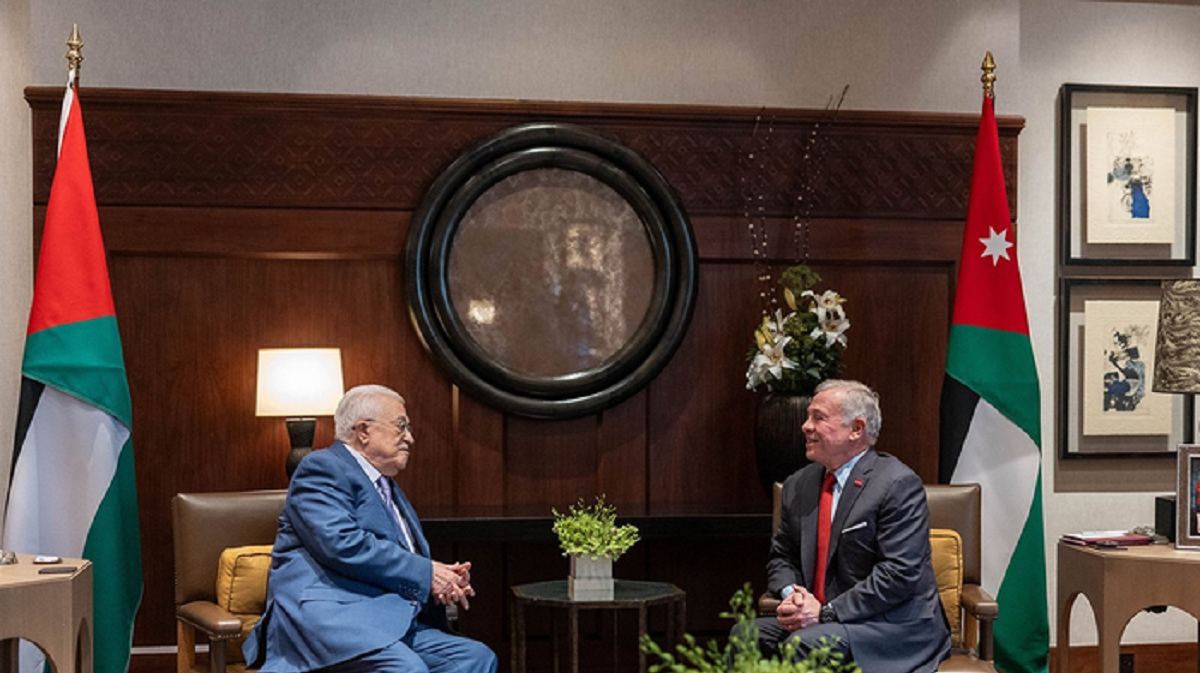  خلال استقباله الرئيس عباس .. العاهل الاردني يدين إجراءات فرض السيادة الإسرائيلية على الضفة  