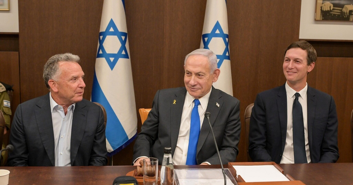 نتنياهو التقى ويتكوف وكوشنير وبحث معهما تهديدات وقف اطلاق النار 