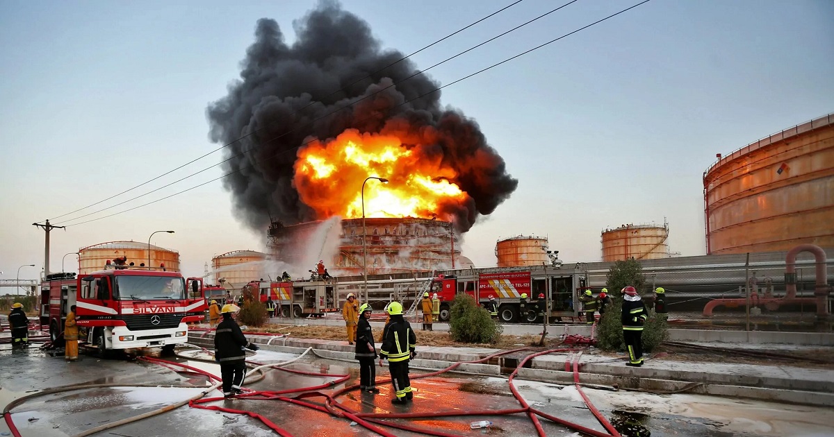 ارتفاع حصيلة انفجار الميناء في إيران إلى 18 قتيلا و800 جريح