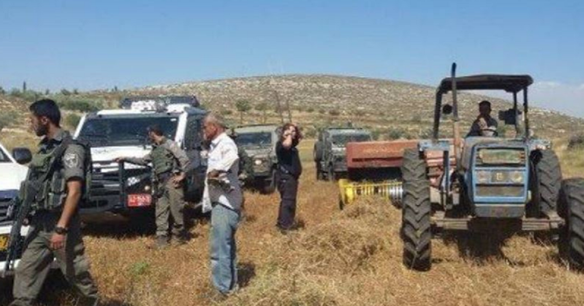 "أريج":  الاحتلال يستغل 'المنفعة العامة' لنهب الموارد الفلسطينية ويستولي على 4.4 دونمات بأريحا لحفر بئر  !! 