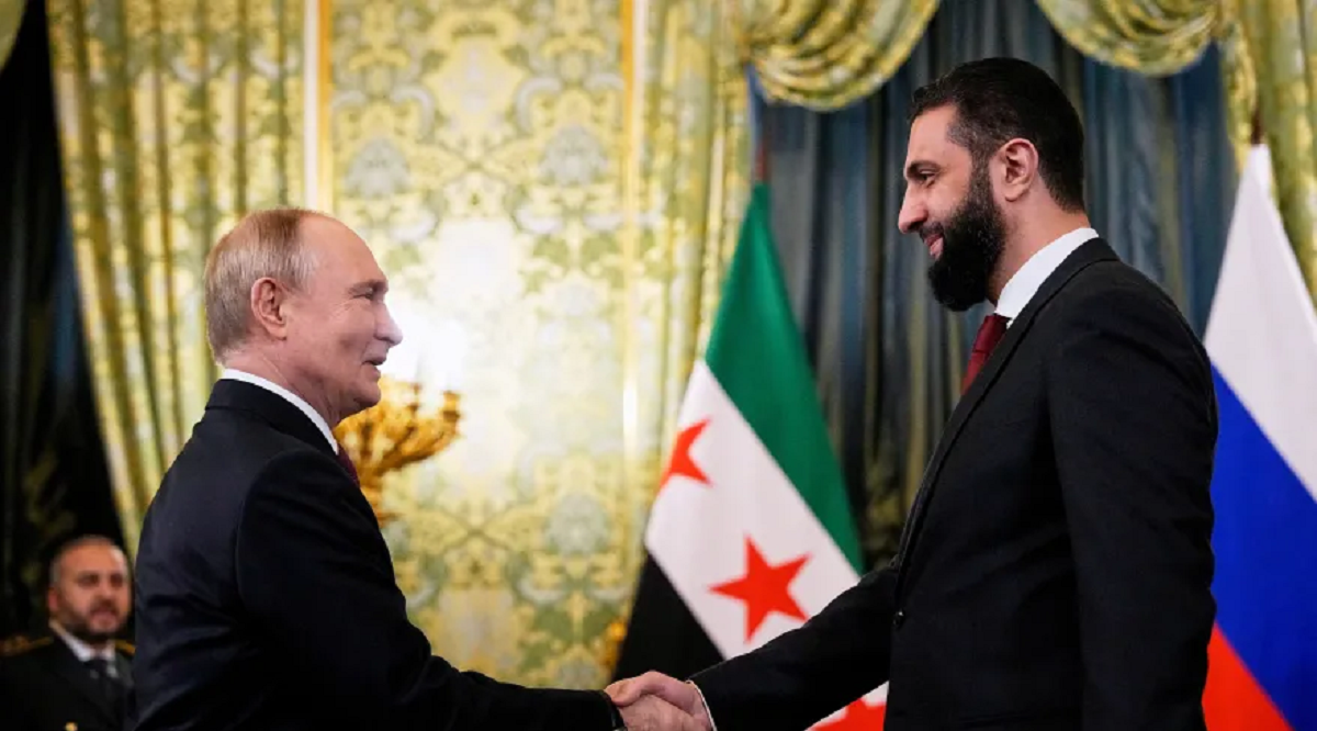الشرع يتعهد لبوتين باحترام الاتفاقات السابقة ومصادر تشير لاحتمال المطالبة بتسليم الأسد