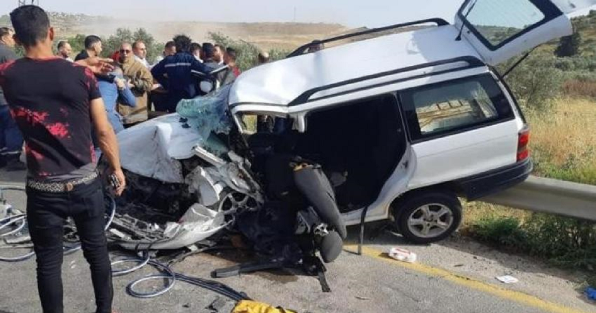 مصرع مواطن في حادث سير شرق نابلس 