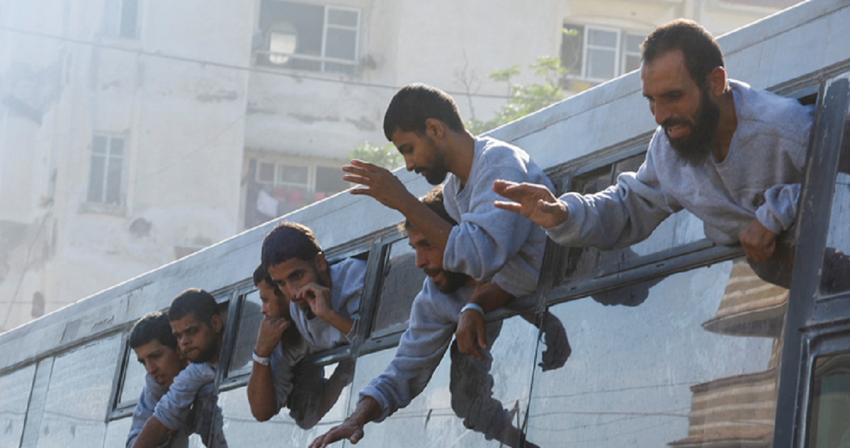 أسرى غزة يعانقون الحرية .. ورام الله إستقبلت أبطالها 