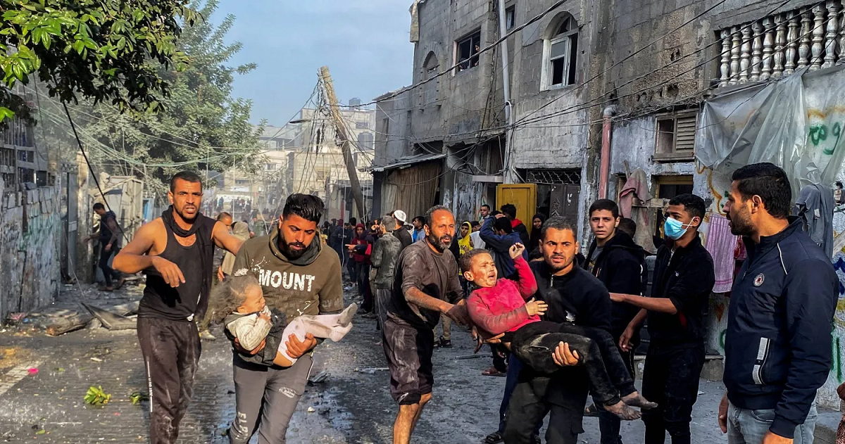 29 شهيدا  بينهم اطفال في مناطق متفرقة بغزة وإصابة ضابطين وجنديين .. وزامير يهدد بتوسيع الحرب 