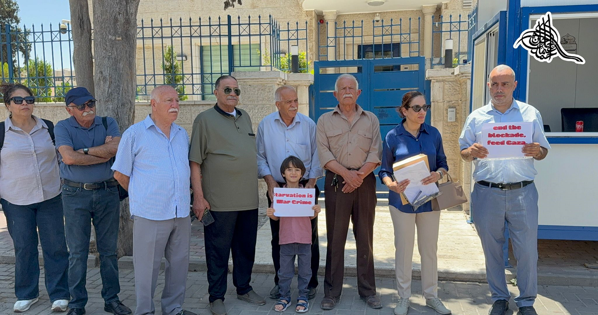 هيئة وطنية تسلم الاتحاد الاوروبي مذكرة احتجاج على جرائم الاحتلال بغزة