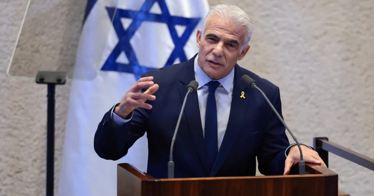 لابيد : الضربات على إيران 