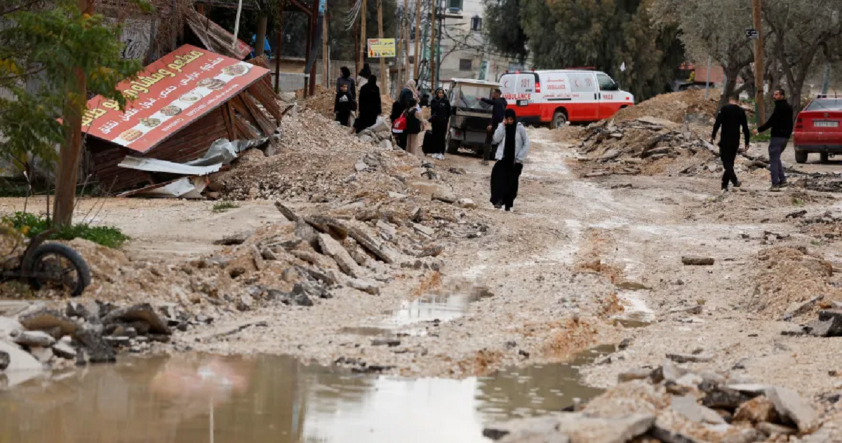 مخيم طولكرم ... كان هناك منازل وناس !!