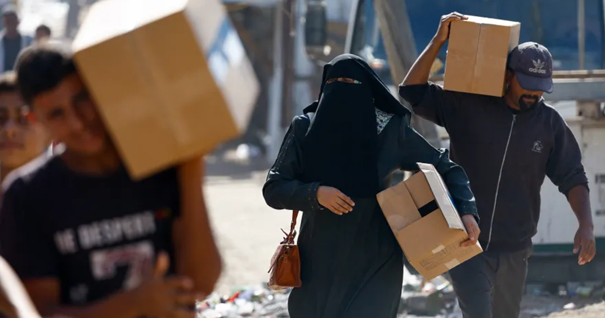 مسؤول إسرائيلي: قوات أمريكية تنسق مع تل ابيب نقل المساعدات الى غزة