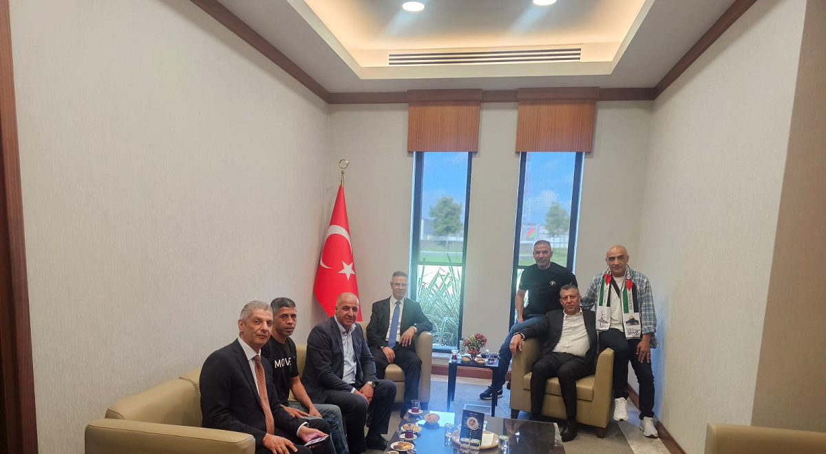 هيئة الأسرى وجهاز المخابرات ونادي الأسير يستقبلون المحررين الذين انتقلت استضافتهم من مصر الى تركيا