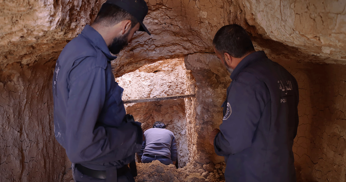 العثور على سجن تحت الأرض غربي سوريا كان يستخدمه نظام الأسد المخلوع 
