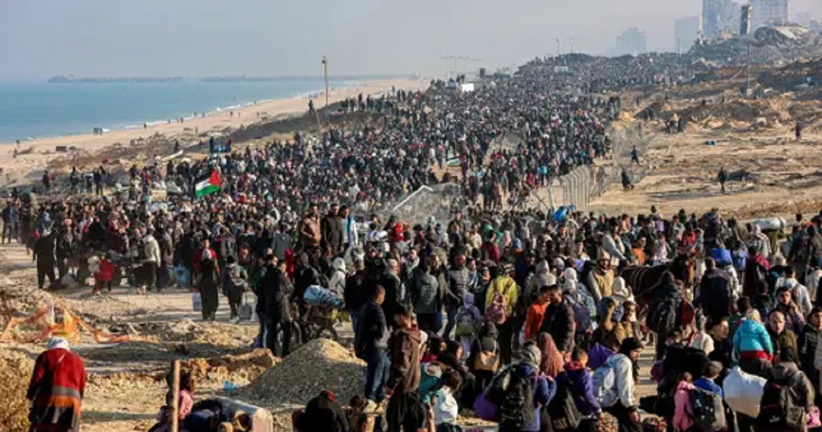 المنظمات الاهلية: أوامر  التهجير القسري لاهالي القطاع إمعان في جريمة الابادة والتطهير العرقي  