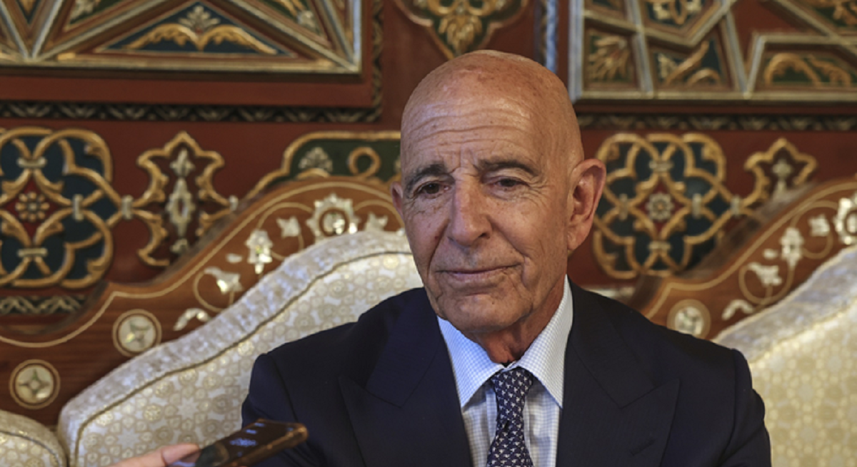 المبعوث الأميركي توم براك يشكك في ديمقراطية اسرائيل ويقول " يمكنها ان تدعي ذلك "