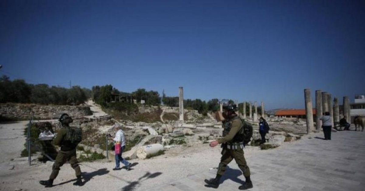 قوات  الاحتلال تقتحم سبسطية 