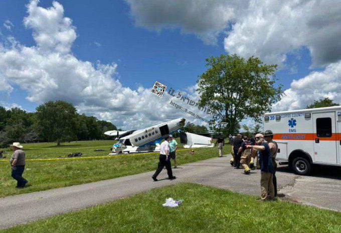 تحطم طائرة على متنها 20 شخصا في ولاية تينيسي الأميركية 