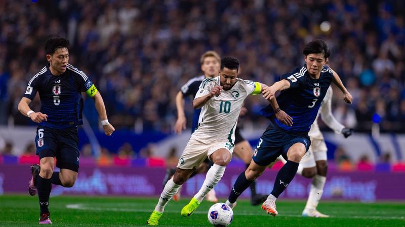 السعودية تتعادل مع اليابان وتضيف نقطة لرصيدها   ضمن تصفيات كأس العالم