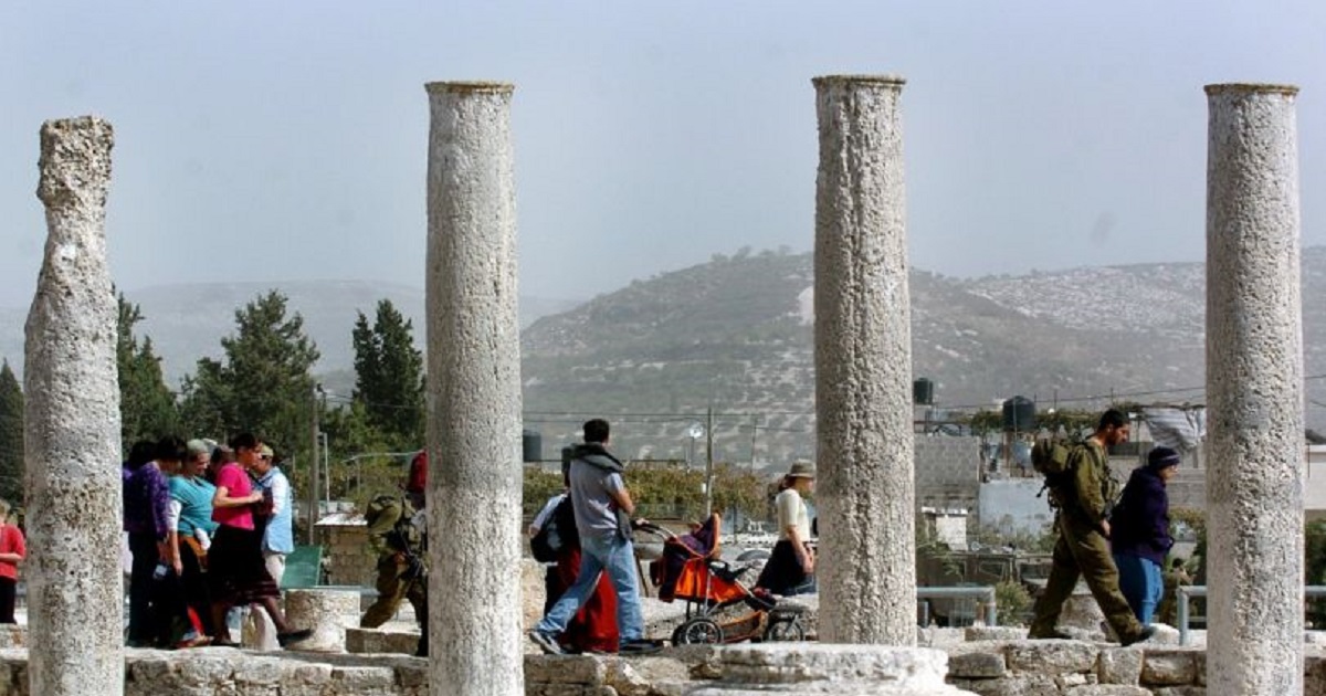 مواجهات مع الاحتلال في سبسطية 