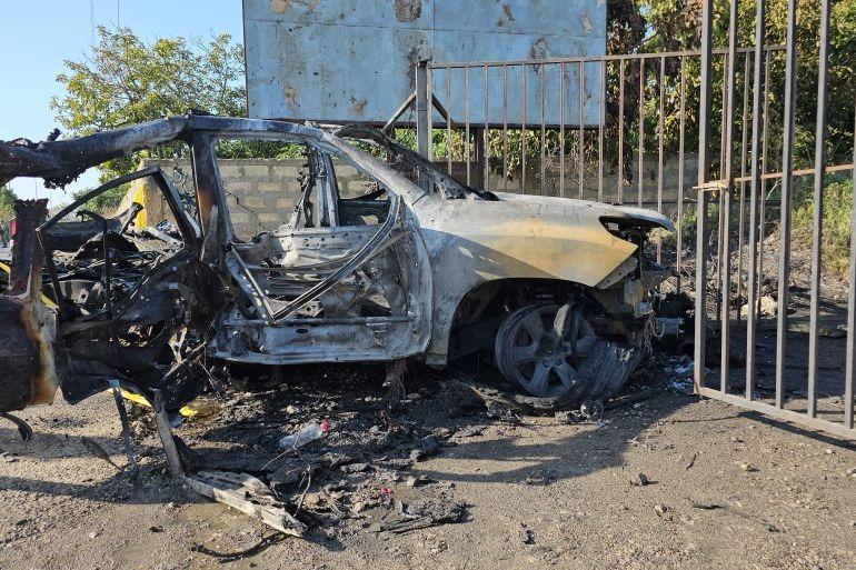 شهيد في غارة اسرائيلية على  مركبة بجنوب لبنان