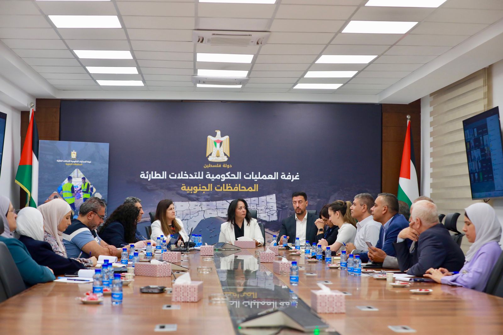 غرفة العمليات الحكومية: أوضاع النازحين في غزة حرجة وسط المنخفض الجوي الحالي