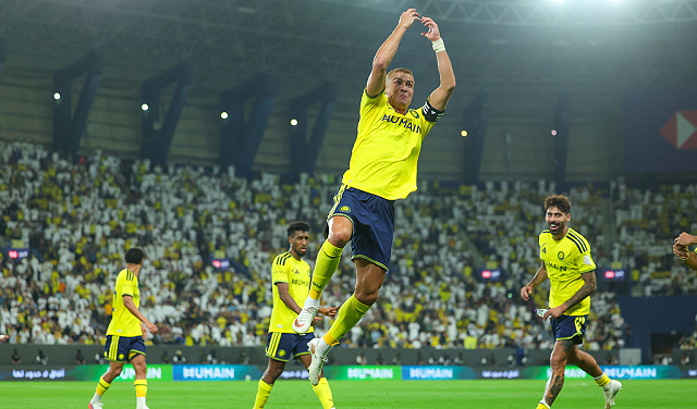 رونالدو يصبح الهداف التاريخي لفريق النصر السعودي