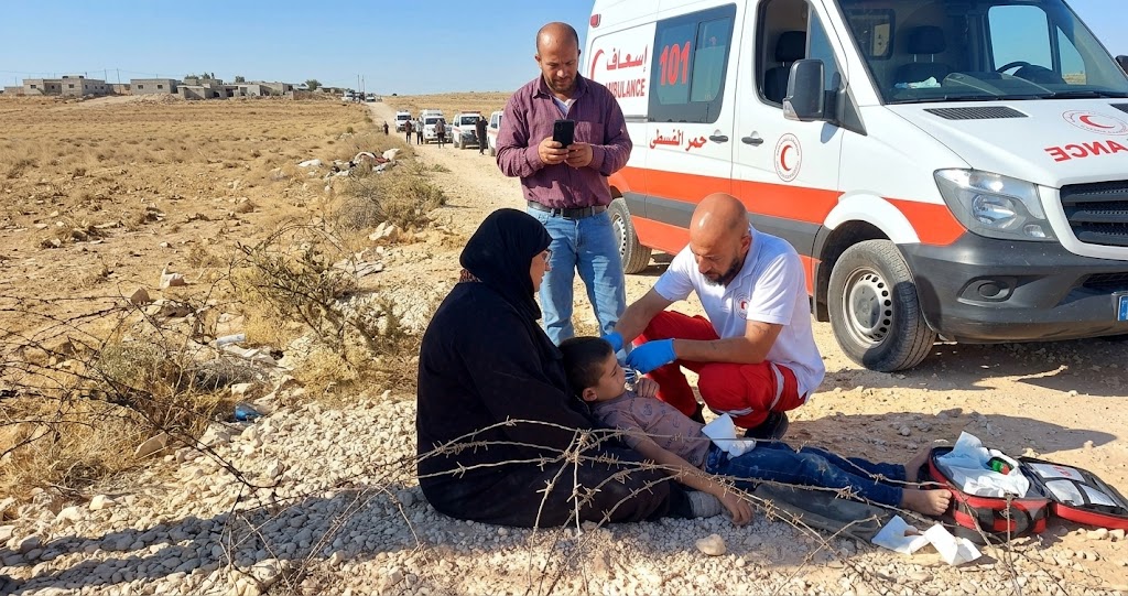 إصابات في هجوم المستوطنين على منطقة حوارة بمسافر يطا