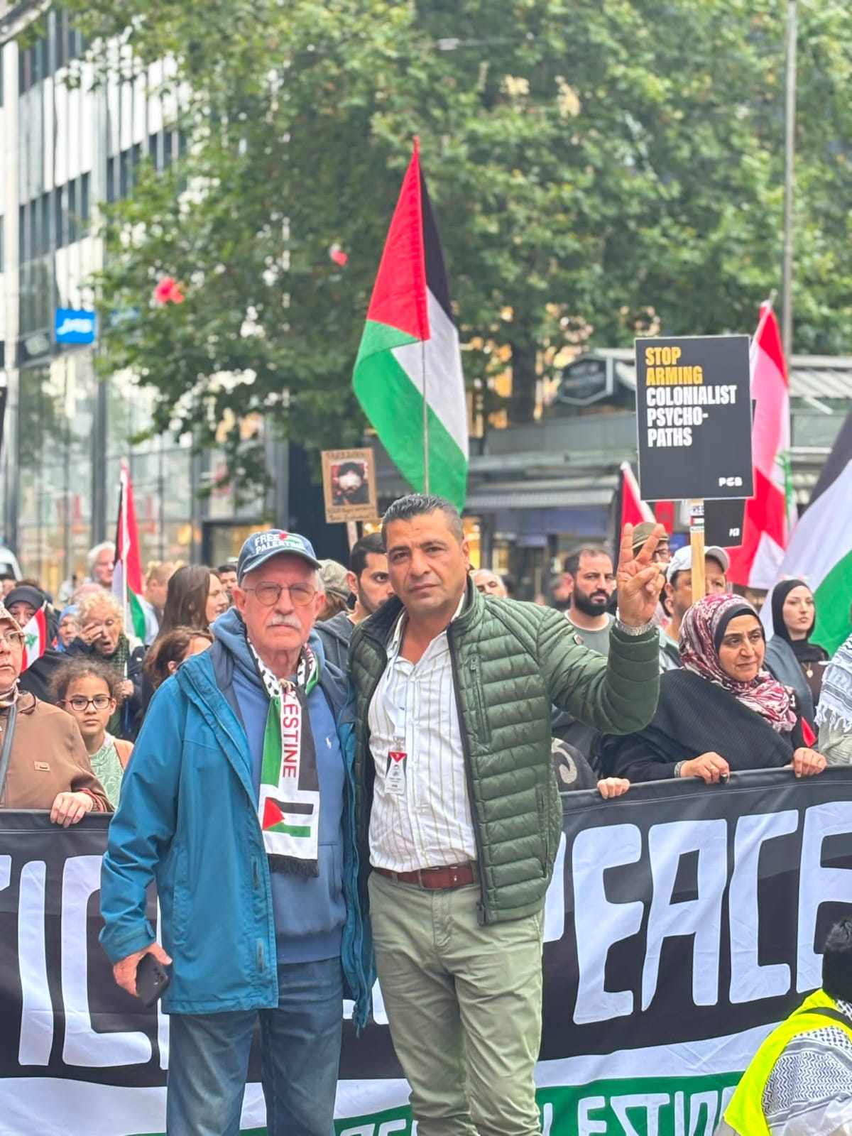تظاهرة حاشدة في مدينة بريمن الألمانية تضامناً مع الشعب الفلسطيني في غزة والضفة