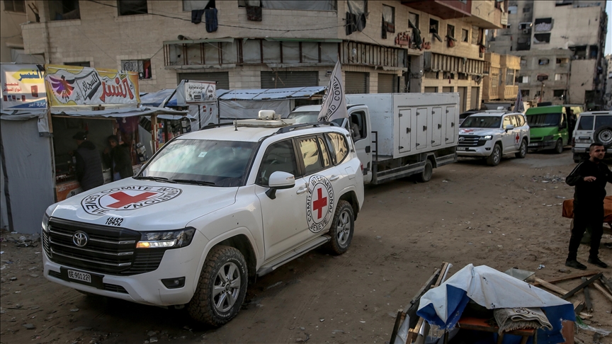 مجمع الشفاء في غزة يتسلم جثامين 15 فلسطينيا عبر الصليب الاحمر