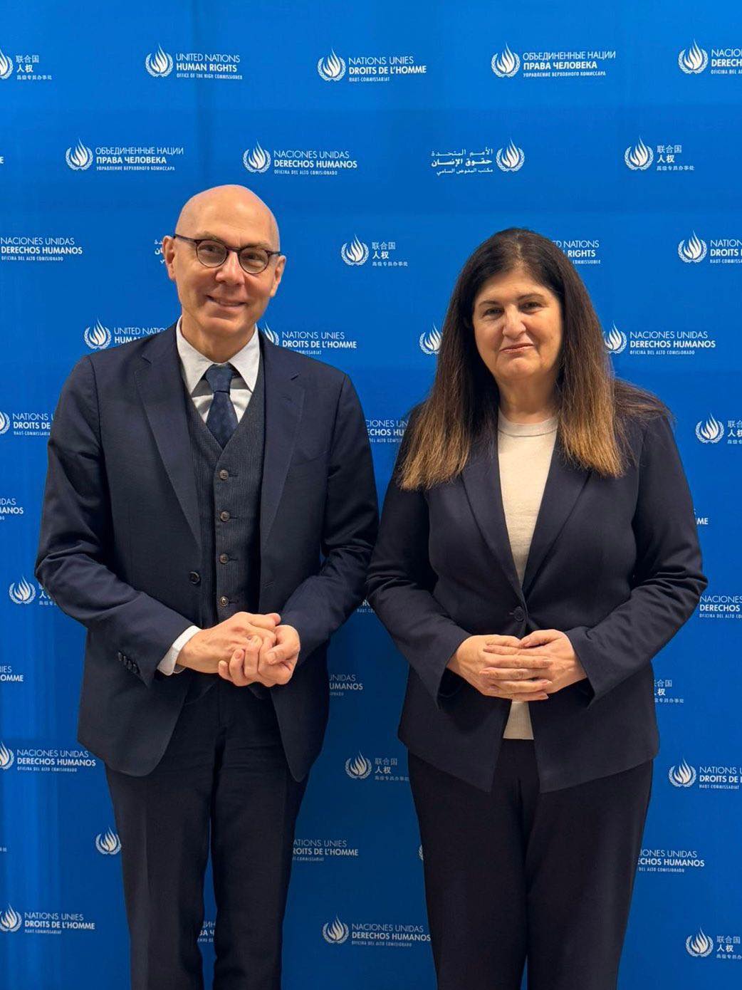 وزيرة الخارجية تلتقي المفوض السامي لحقوق الإنسان وتؤكد ضرورة المسائلة والمحاسبة