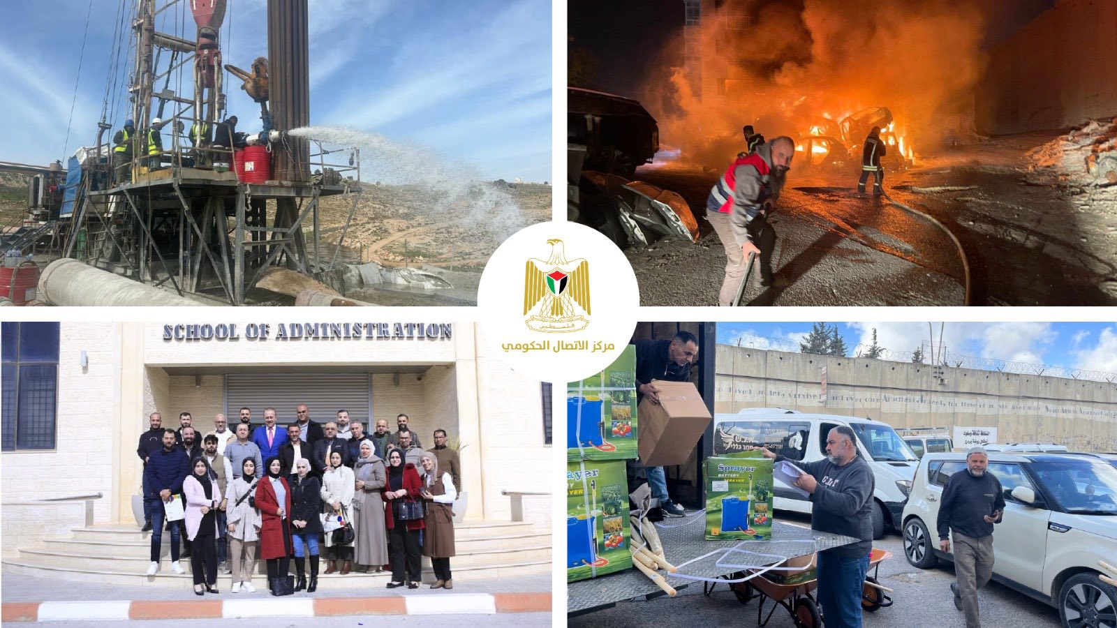  أهم التدخلات التنموية والإصلاحية التي نَفَّذَتها الحكومة الفلسطينية  خلال الأسبوع الماضي 