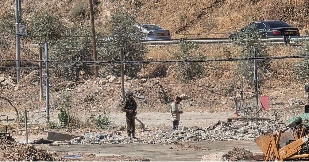 الاحتلال يهدم منشأة صناعية في بيت لحم 