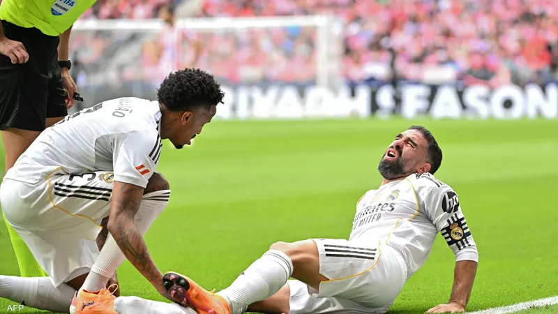 ريال مدريد يعلن إصابة لاعبه داني  كارفاخال