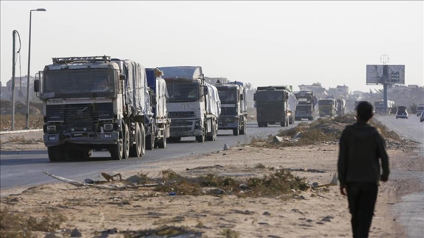 المكتب الاعلامي الحكومي: إسرائيل تخفض إمدادات غزة إلى 10 بالمئة فقط منذ بدء  حرب ايران