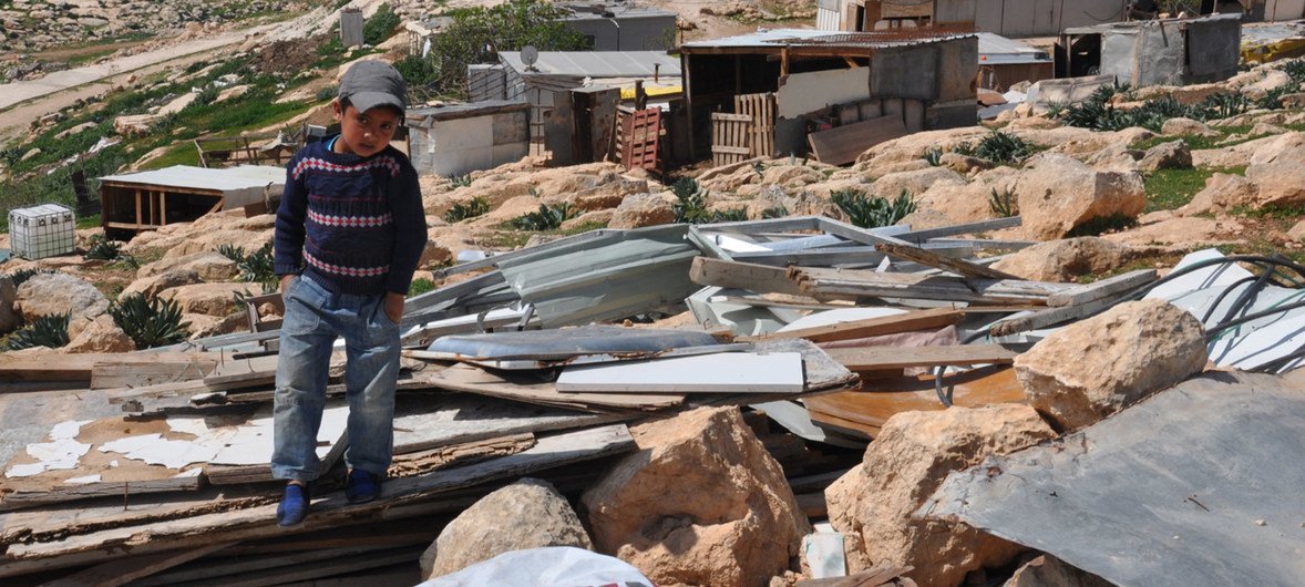 الاحتلال يهدم خمس منشآت في منطقة البقيعة