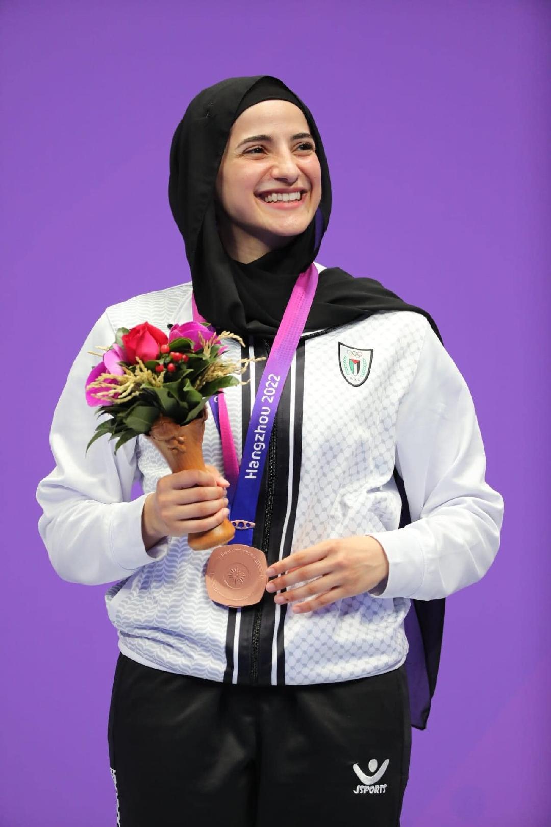 حلا القاضي تفوز بعضوية لجنة الرياضيين في الاتحاد الرياضي للتضامن الإسلامي