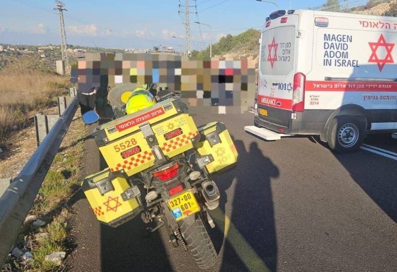 إصابة جنديين إسرائيليين  في عملية طعن  قرب قرية ام صفا 