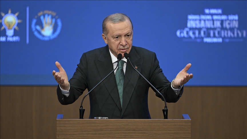 أردوغان: صبر المظلومين في فلسطين سيتوج بالنصر وستحل الحرية