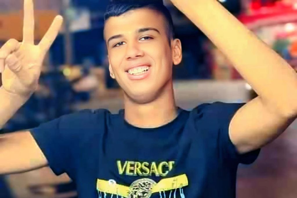 استشهاد الشاب  محمد عدنان سلامة برصاص الاحتلال بالقرب من دوار السينما بجنين