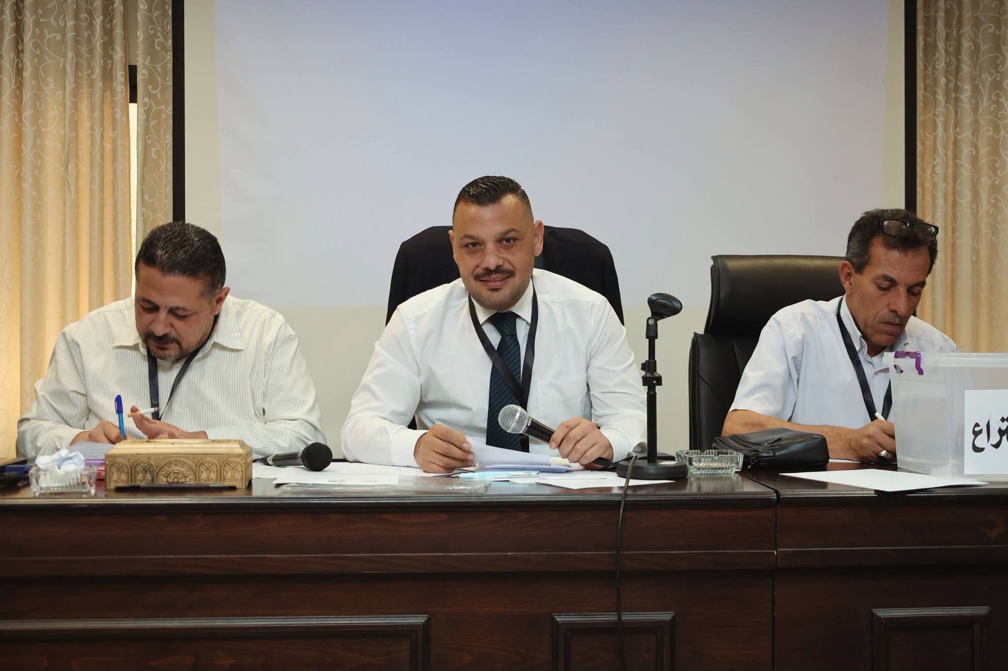 انتخاب ممثلي محافظة نابلس في الاتحاد الفلسطيني للهيئات المحلية