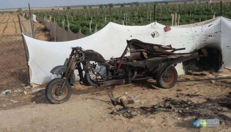 شهيد في قصف دراجة نارية جنوبي لبنان