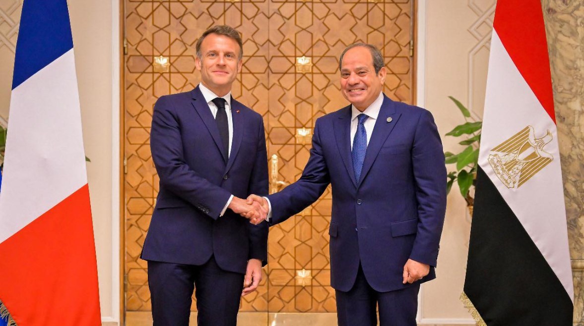 برفقة السيسي ... ماكرون في العريش لتقديم «الدعم الإنساني» لسكان غزة