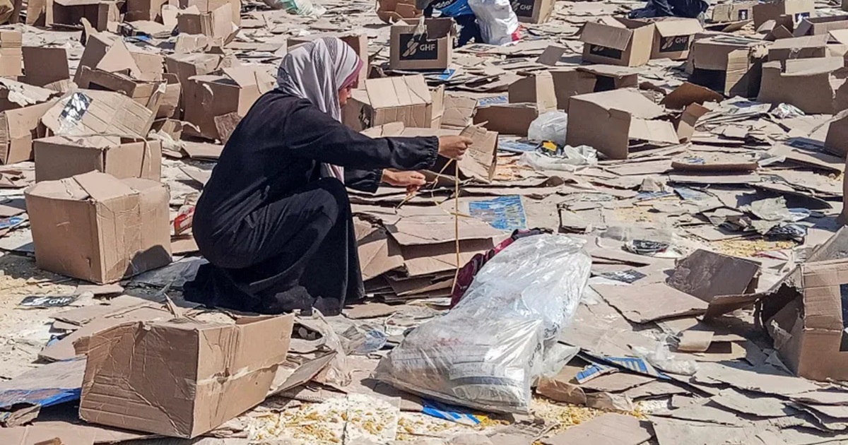 "غزة الإنسانية": جميع مواقع التوزيع مغلقة  