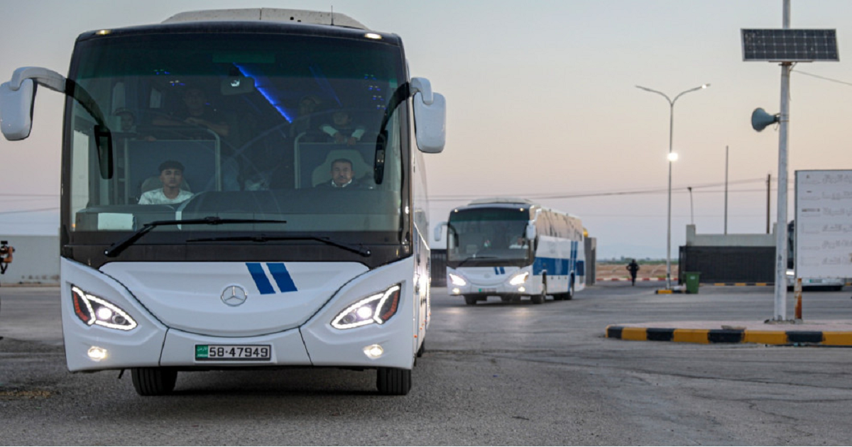 عودة دفعة جديدة من أطفال غزة الى القطاع بعد استكمال علاجهم في الأردن